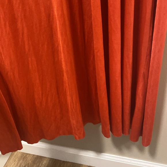 Free People Hypnotized Orange Maxi Dress with Cut Outs - Picture 5 of 6